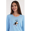 Dámske pyžamo dlhé Tučniak na ľade