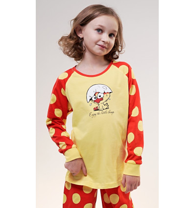 Detské pyžamo dlhé Malé kurča